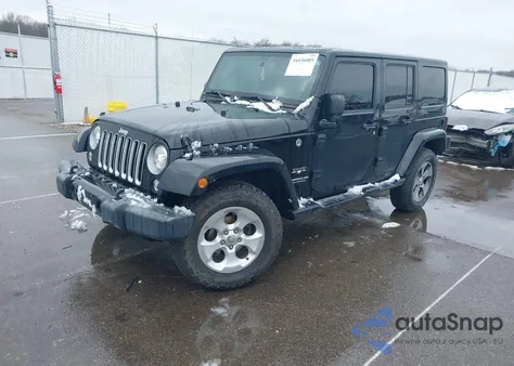 2017 Jeep Wrangler Unlimited Sahara 4X4 из США, поврежденный, VIN 1C4BJWEGXHL751759